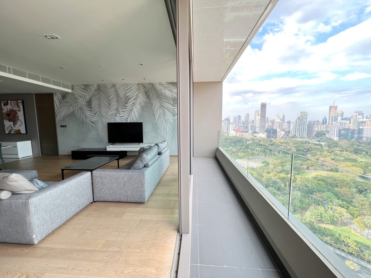 (For Rent) 3 Bedrooms 4 Bathrooms + Maid Room | Stunning Lumphini Park View – รูปที่ 2
