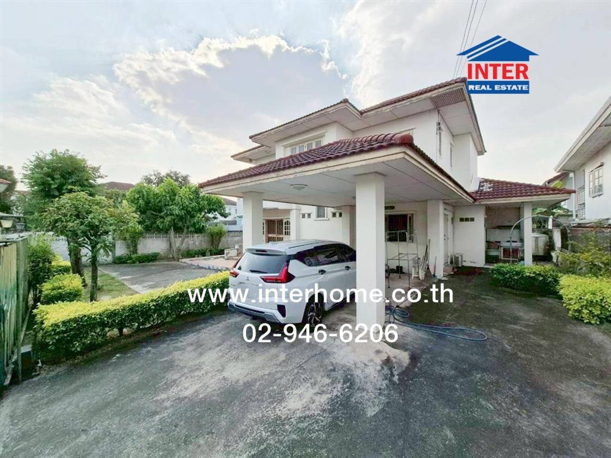 บ้านเดี่ยว 2 ชั้น 104 ตร.ว. หมู่บ้าน โชคประชาวิลล่า ใกล้เมืองทองธานี ศูนย์ราชการแจ้งวัฒนะ ถนนแจ้งวัฒนะ ถนนประชาชื่น ปากเกร็ด นนทบุรี – รูปที่ 2