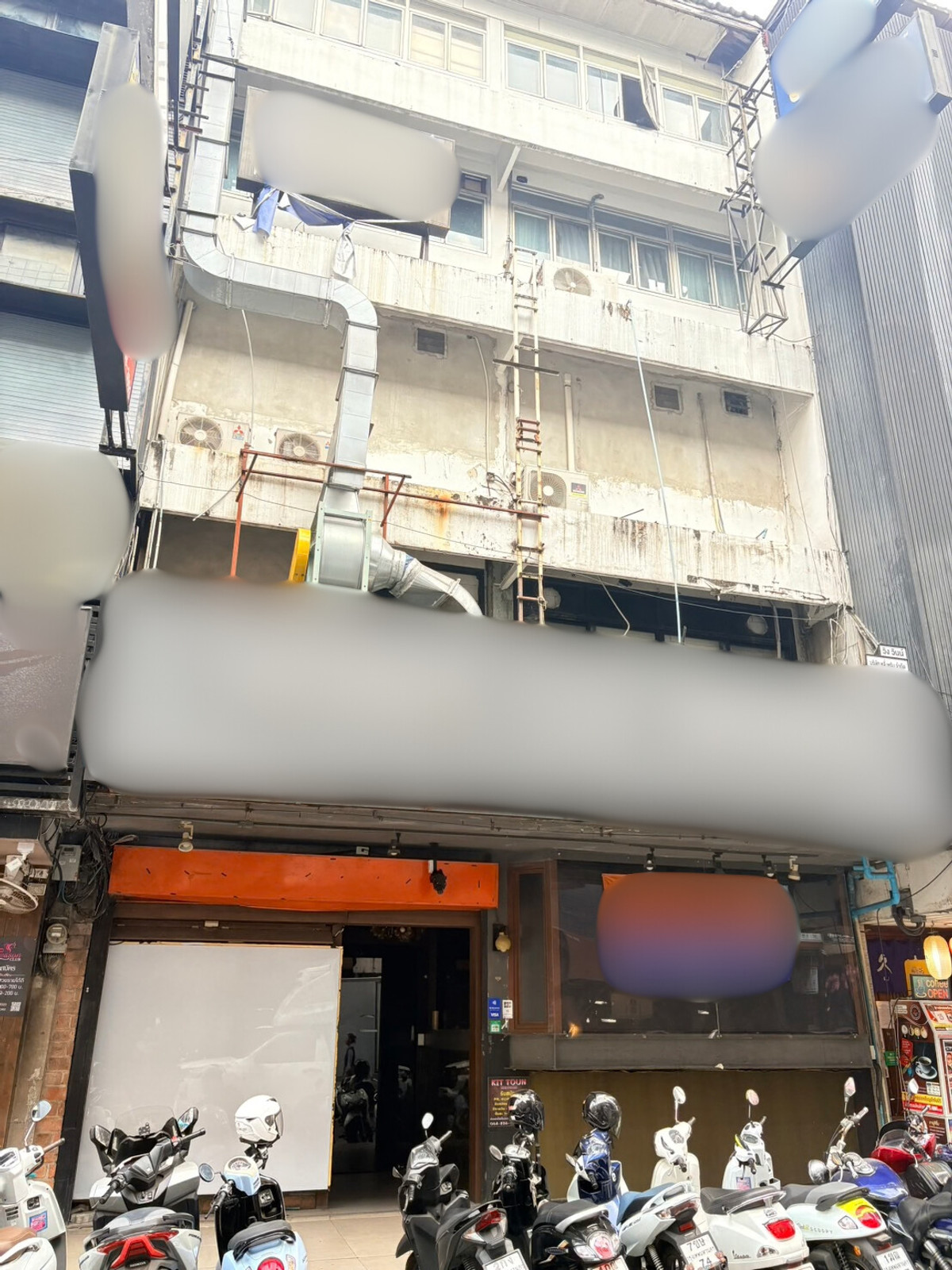 Prime CBD Shop House For Rent in Silom Thaniya Alley Bts Sala Daeng
