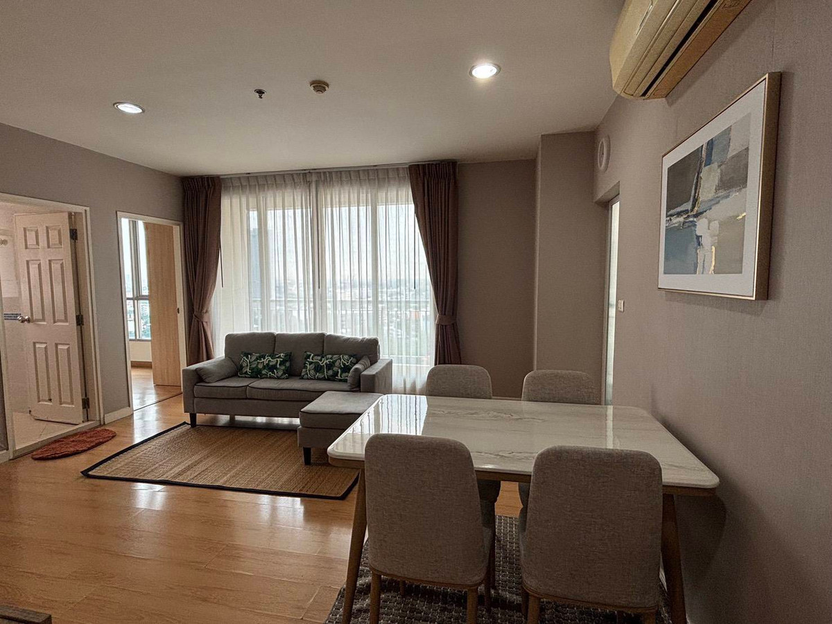 Condo for rent, two bedrooms, near both BTS Ekkamai and BTS Phra Khanong, Life@Sukhumvit65, 2 bedrooms, 2 bathrooms, 089-662-0022