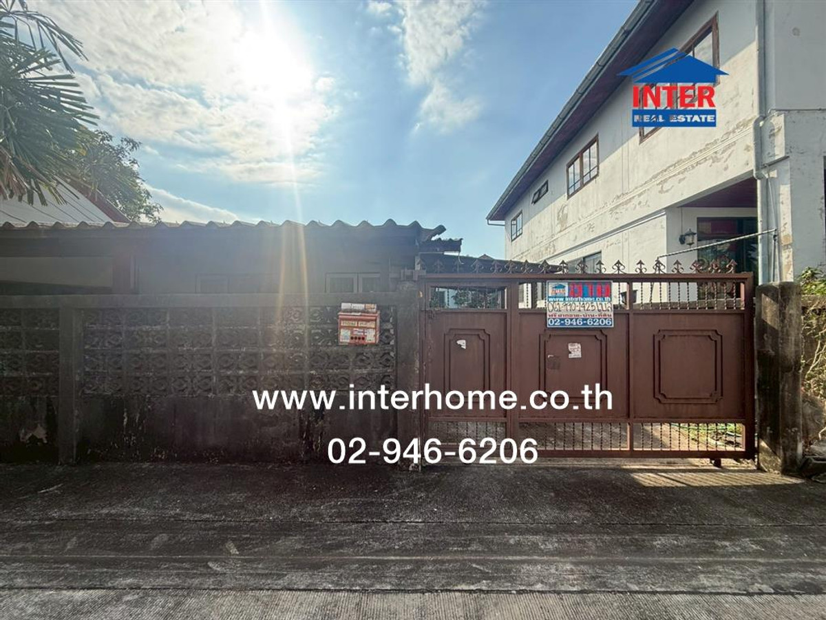 Single house, 1 floor, 40 sq m, Buakhao Village. Soi Buakhao Village 31 Soi Ramkhamhaeng 174, Ramkhamhaeng Road, Lat Phrao Road, Min Buri District, Bangkok