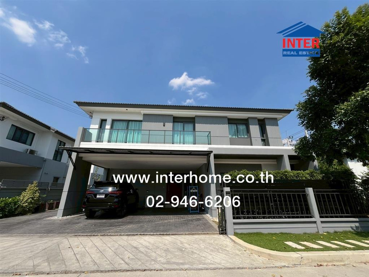 บ้านเดี่ยว 2 ชั้น 117 ตร.ว. หมู่บ้านเดอะเซนโทร ทวีวัฒนา โครงการ1 ถนนทวีวัฒนา ถนนเพชรเกษม เขตหนองแขม กรุงเทพมหานคร – รูปที่ 2