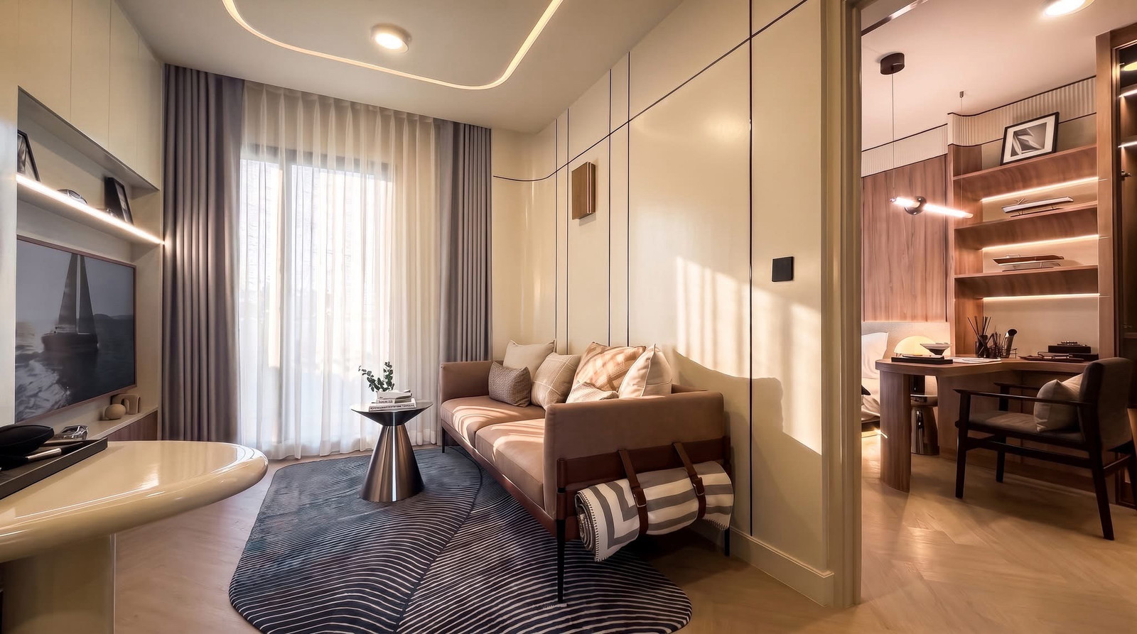 ขายดาวน์ ห้อง One bedroom plus Chapter Charoenkrung riverside – รูปที่ 4