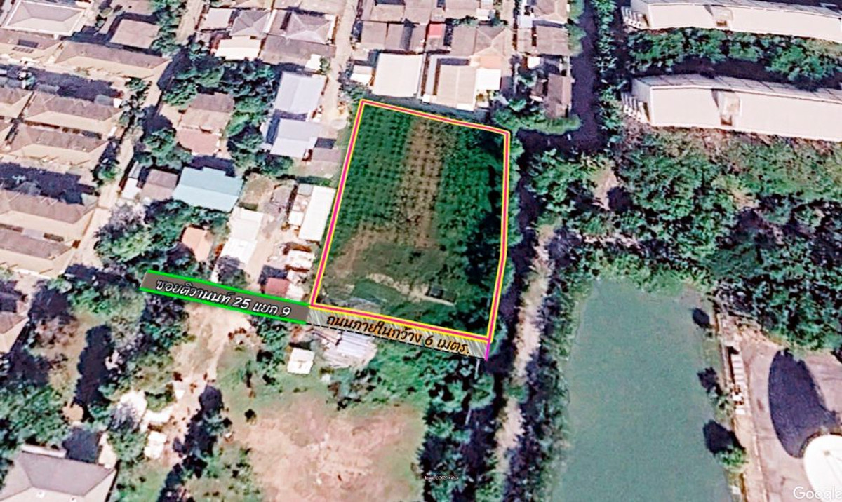 ขายหรือให้เช่าที่ดินถมแล้ว 640 ตร.ว. ซอยติวานนท์ 25 แคราย ทำเลดี ใกล้รถไฟฟ้าสายสีชมพูและรถไฟฟ้าสายสีม่วง – รูปที่ 2