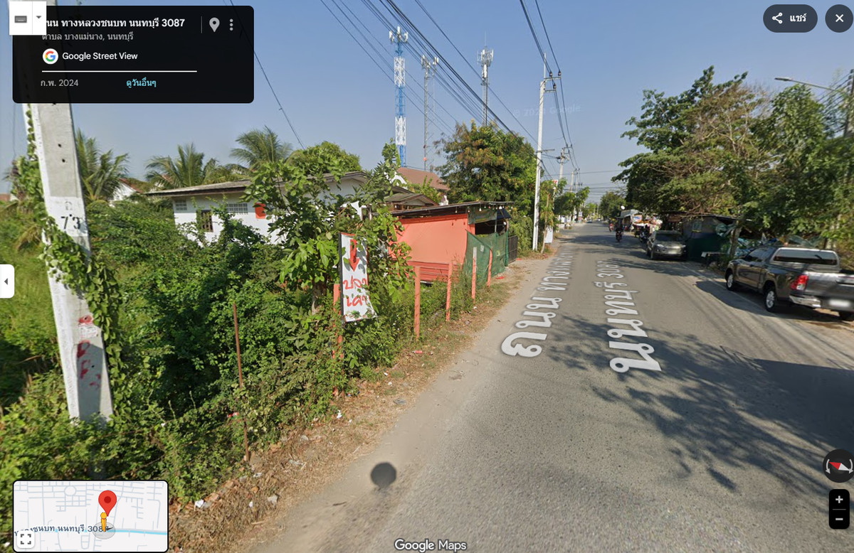  ที่ดิน ต.สากปลาดุก อ.บางใหญ่ จ.นนทบุรี ซอยวัดสากปลาดุก ติดหมู่บ้านพฤกษา 45 – รูปที่ 3