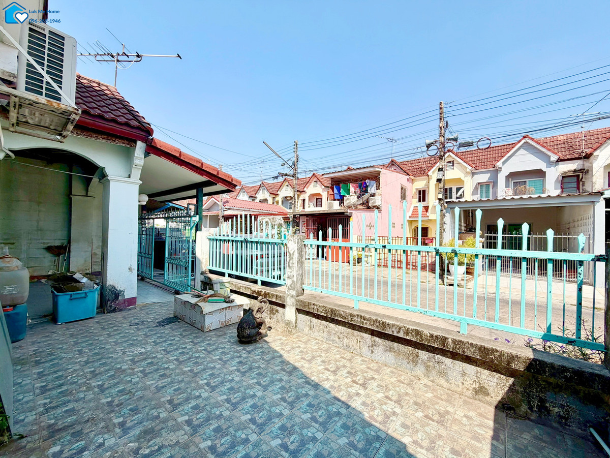 หมู่บ้านชื่นสุขวิลล่า ซอยเปียร์นนท์ ลำลูกกา #ราคาถูก #ทาวน์เฮ้าส์ชั้นเดียวหลังมุม #มีเนื้อที่รอบบ้าน  – รูปที่ 3