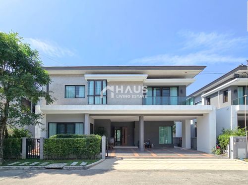 🔥 Single house for sale, The City Maha Chesadabodindranusorn Bridge / 4 bedrooms #HRM5045