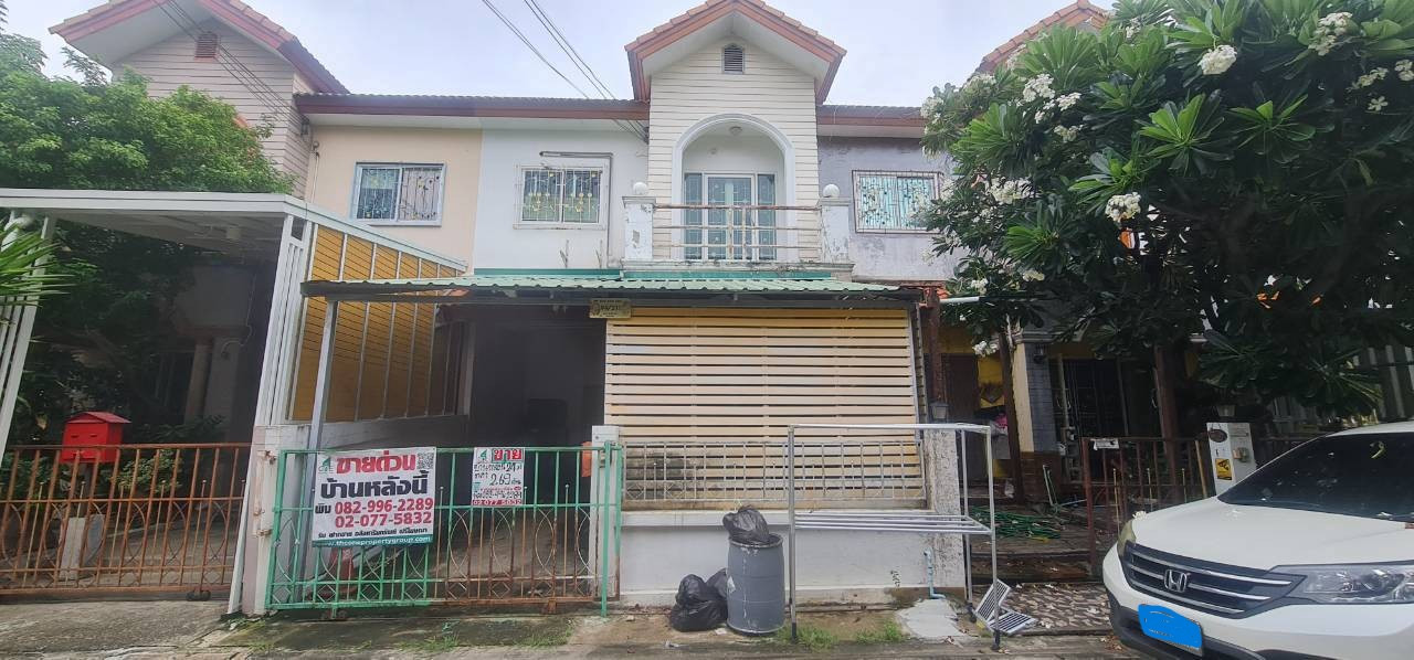 ทาวน์โฮม 2 ชั้น 24 ตรว ม.สาทรแกรนด์วิลล์ – บางแค ซอยตลาดสำเพ็ง2 ถ.กาญจนาภิเษก ถนนกัลปพฤกษ์ เขตบางแค กทม.