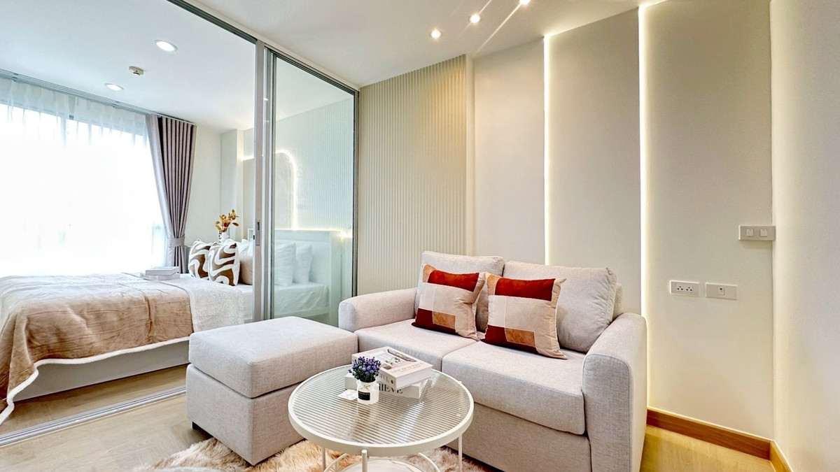<<The Niche ID Bang Khae>> If you want to have your own pier, say hello! Near 2 BTS lines, near The Mall, Seacon Bang Khae, beautiful and luxurious, like new.