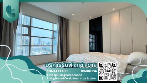 ให้เช่า Baan Klang Krung Siam-Pathumwan ห้องสวยตกแต่งครบ ใกล้BTS ราชเทวี ใกล้ Co-Co Walk Plaza RW007556  