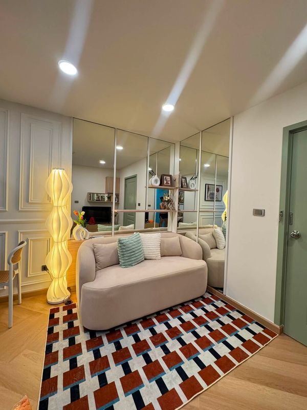 K-6733 Beautiful room, newly decorated ✨️ I Condo Sukhumvit 105, ready to move in.