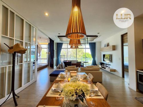 Beachfront vacation condo for sale, Hua Hin, Wan Vayla Hua Hin-KhaoTao, with fully built-in furniture.