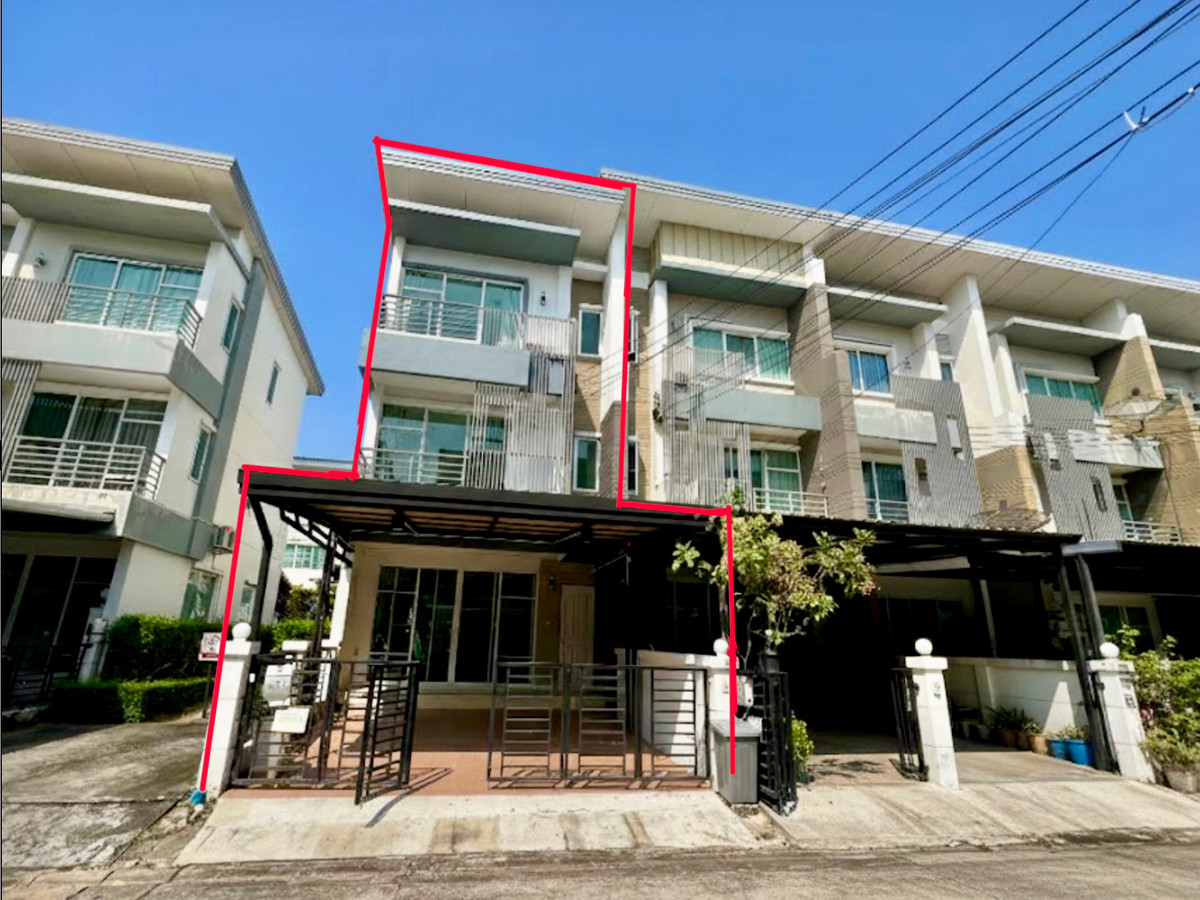 For Sale: 3-Storey Townhome at Town Avenue Rama 9 Quality Development by Sansiri | Prime Krungthep Kreetha Location For Sale: 3-Storey Townhome at Town Avenue Rama 9 Quality Development by Sansiri | Prime Krungthep Kreetha Location