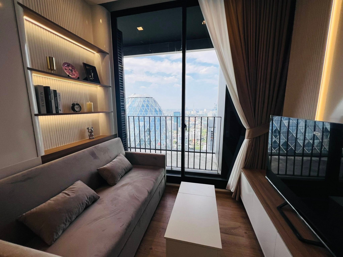 For Rent :Noble Around Ari, next to BTS Ari, city view, 1 bedroom, 1 bathroom, beautiful room, fully furnished. Ready to move in – รูปที่ 3