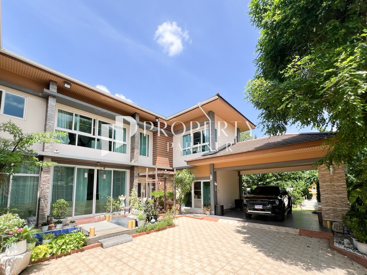 บ้านเดี่ยว โซนศรีนครินทร์  บ้านเดี่ยวหลังมุม 200 ตรว. หมู่บ้านเสรีวิลล่าหลังพาราไดซ์ พาร์ค  – รูปที่ 2