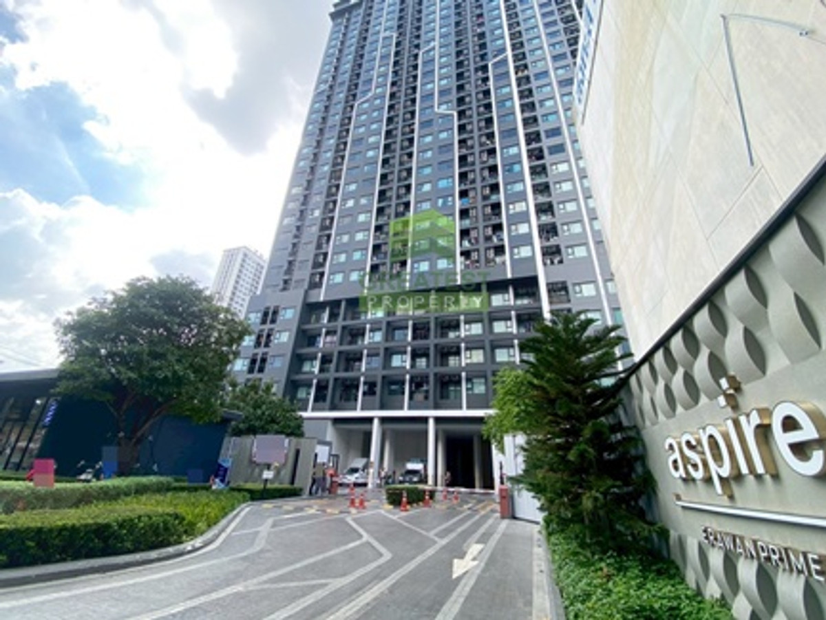 Condo for sale, rent, Aspire Erawan Prime, Aspire Erawan Prime, 10th floor, area 35 sq m, fully furnished, convenient travel, next to BTS Erawan.