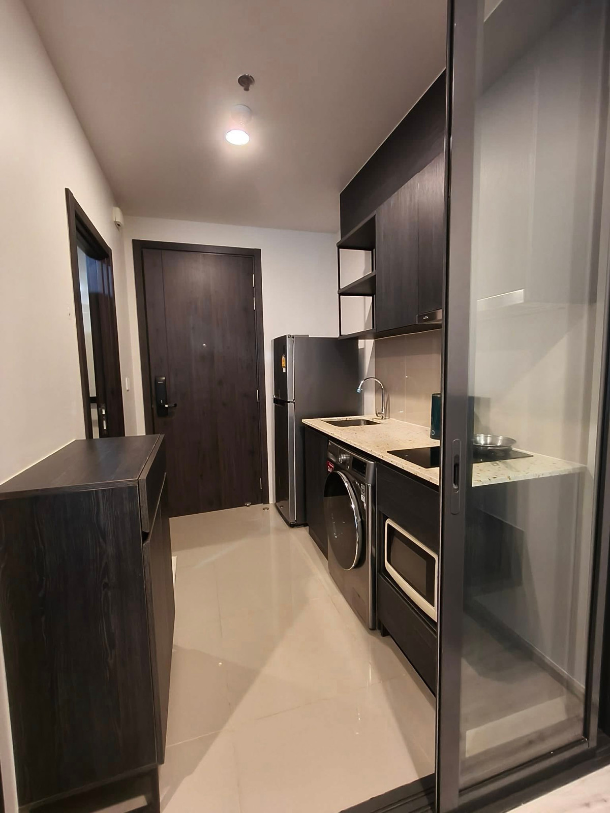 For Rent : XT Huaikwang MRTห้วยขวาง  1ห้องนอน 1ห้องน้ำ ห้องสวย เฟอร์นิเจอร์ครบ พร้อมเข้าอยู่ – รูปที่ 3