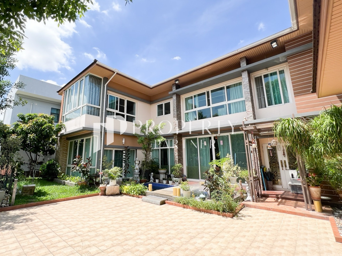 บ้านเดี่ยว โซนศรีนครินทร์  บ้านเดี่ยวหลังมุม 200 ตรว. หมู่บ้านเสรีวิลล่าหลังพาราไดซ์ พาร์ค  – รูปที่ 3