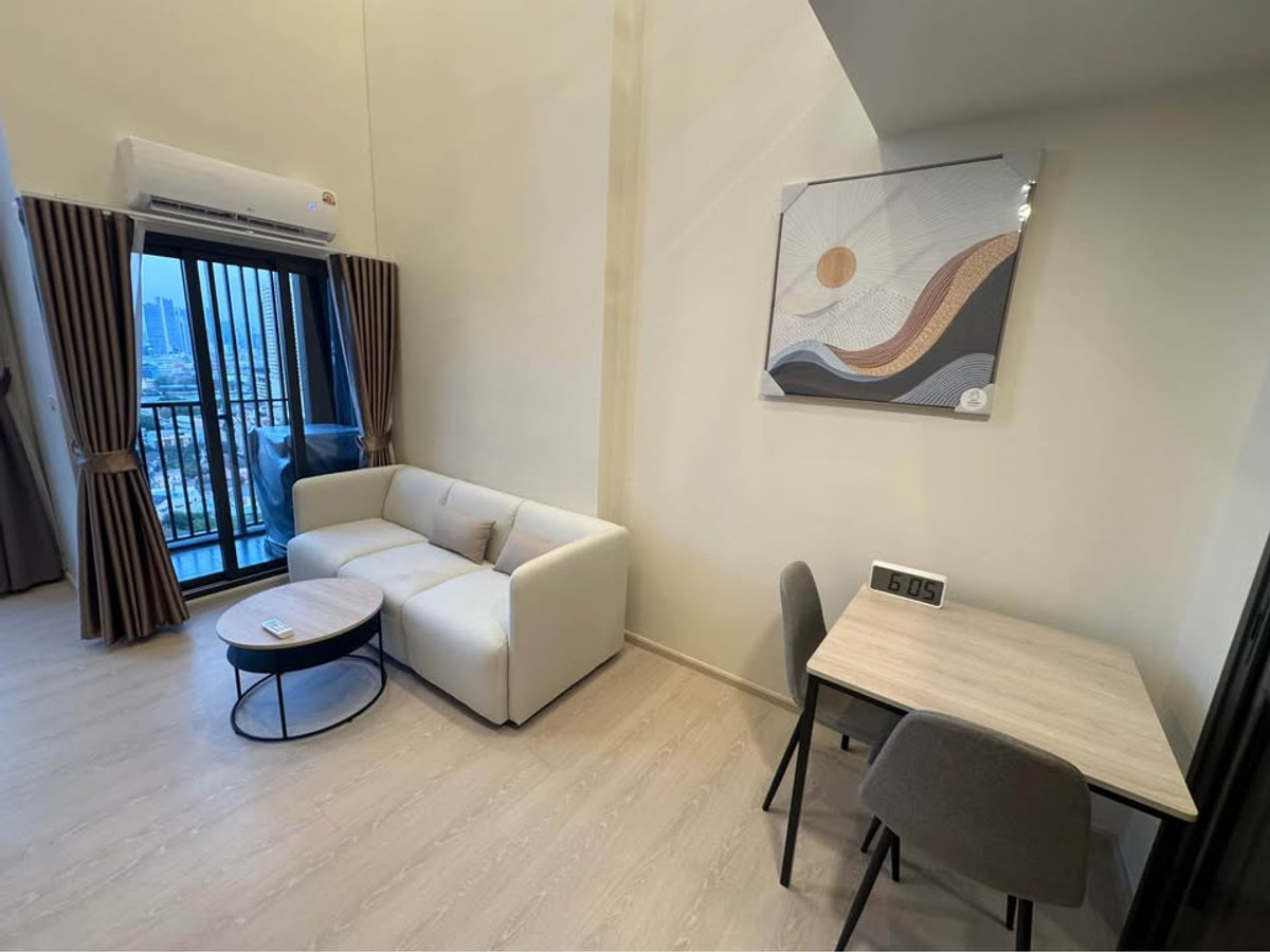 For Rent: 𝐅𝐥𝐨 𝐛𝐲 𝐬𝐚𝐧𝐬𝐢𝐫𝐢 วิวแม่น้ำ ICONSIAM 𝐁𝐭𝐬 คลองสาน  1ห้องนอน 1ห้องน้ำ ห้องสวย เฟอร์นิเจอร์ครบ พร้อมเข้าอยู่ – รูปที่ 2