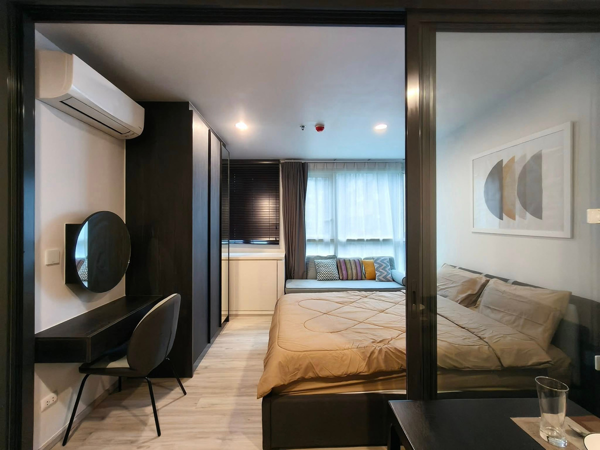 For Rent : XT Huaikwang MRTห้วยขวาง  1ห้องนอน 1ห้องน้ำ ห้องสวย เฟอร์นิเจอร์ครบ พร้อมเข้าอยู่ – รูปที่ 4