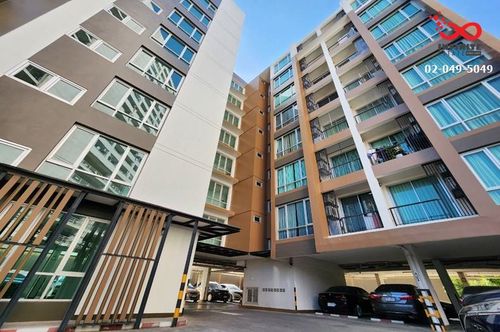 Condo for sale, The Ville Kasetsart, 33 sq m, 2nd floor, Ngamwongwan-Vibhavadi, near the BTS.