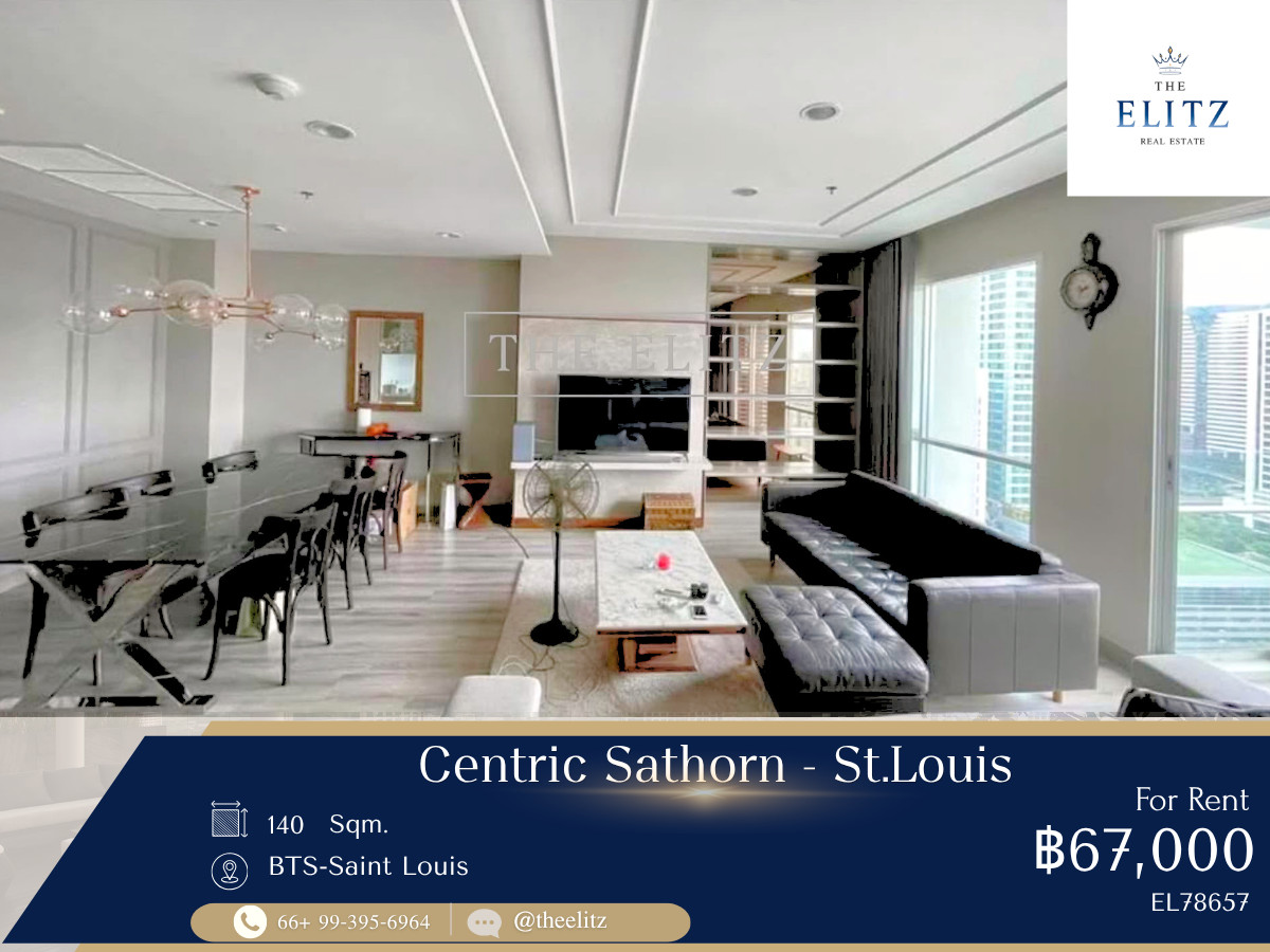 ✨ Penthouse-Like luxury &amp; Spacious Ambiance - Exclusive Residence in Prime Sathorn ✨