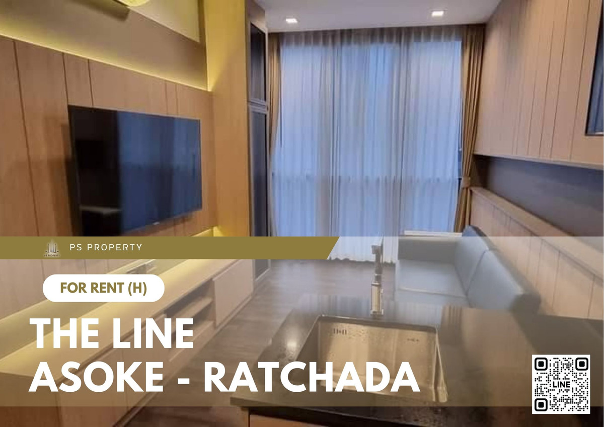 ให้เช่า ✨ The LINE Asoke - Ratchada ✨ เฟอร์นิเจอร์ และ เครื่องใช้ไฟฟ้าครบ ใกล้ MRT พระราม 9