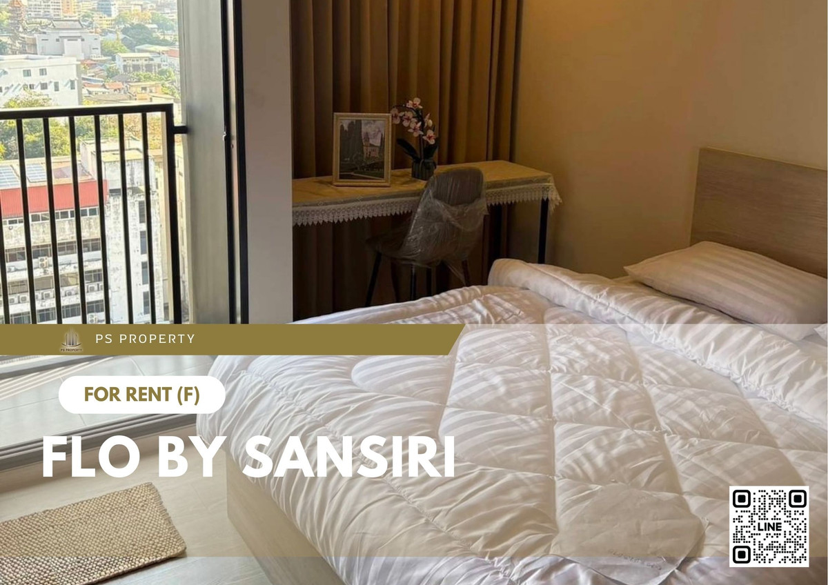 For Rent 🔥 FLO by Sansiri 🔥 Fully furnished and equipped with appliances, near BTS Krung Thon Buri. For Rent 🔥 FLO by Sansiri 🔥 Fully furnished and equipped with appliances, near BTS Krung Thon Buri.