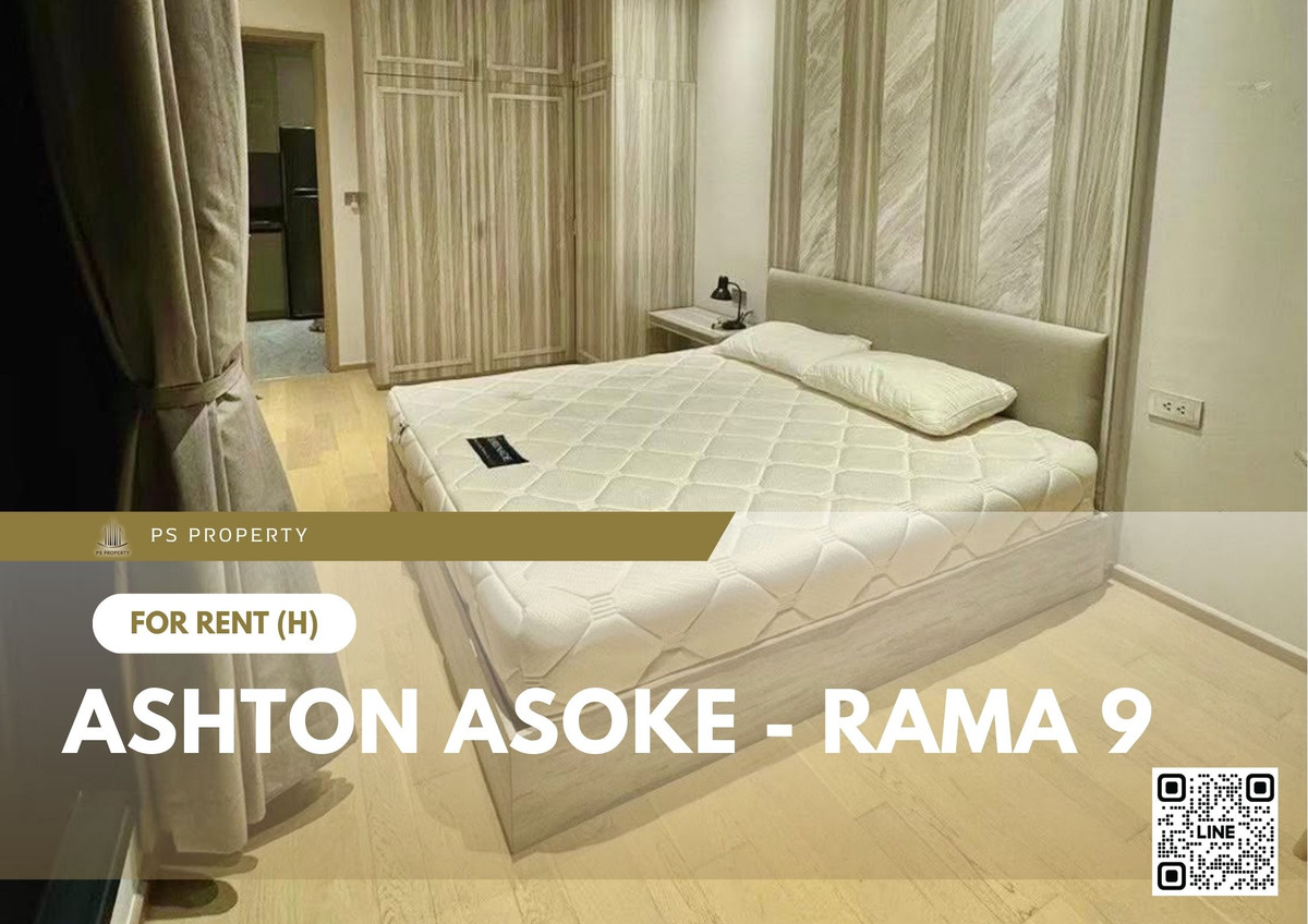 For Rent ✨ Ashton Asoke - Rama 9 ✨ 2 Bedrooms, 2 Bathrooms, Fully Furnished and Equipped, Near BTS Asoke.