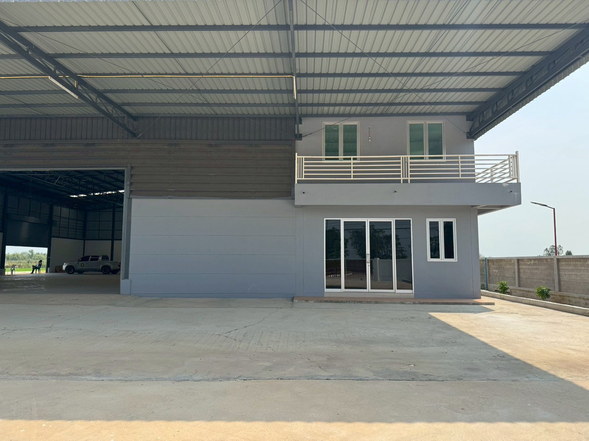 Warehouse for rent with office, area 7 rai, 3 phase electricity, good location, convenient travel, Bang Pla Ma, Suphan Buri. – รูปที่ 4
