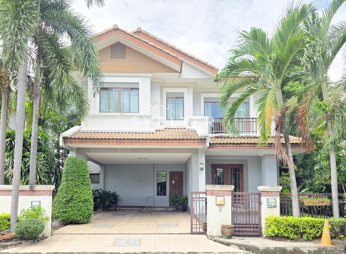 Single house in the Seri Thai area, near the expressway, Synphaet Hospital. Fashion Island Mall 🛒