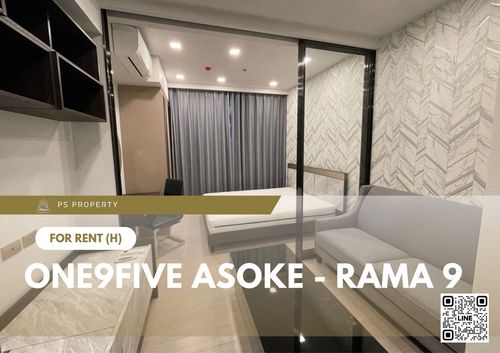 For rent 📍 One9Five Asoke - Rama 9 📍 Fully furnished with appliances. Near MRT Rama 9.