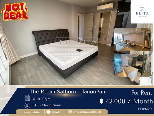 ✨ Steps away from Bangkok Christian College The Room Sathorn-TanonPun | Premium Facilities, Top Security, Prime Location 💕