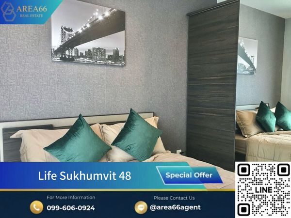 🔥 Nice condo for sale❗️Life Sukhumvit 48, prime location, Sukhumvit, near BTS Phra Khanong, easy to travel, comfortable to live in, good investment.