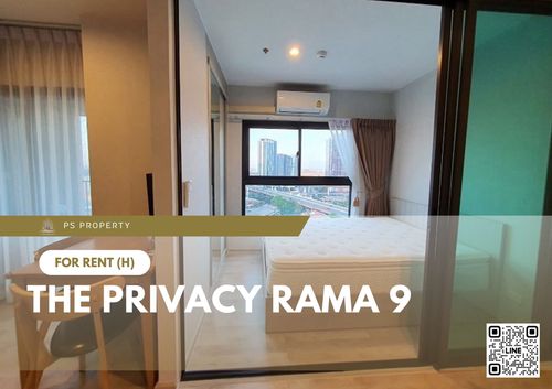 ให้เช่า ✨ The Privacy Rama 9 ✨ ใกล้ airport link เฟอร์นิเจอร์ และ เครื่องใช้ไฟฟ้าครบ 