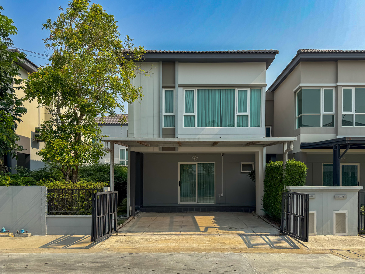 บ้านแฝดสไตล์บ้านเดี่ยว 2 ชั้น Grande Pleno Bangna Onnut : แกรนด์ พลีโน่ บางนา อ่อนนุช 