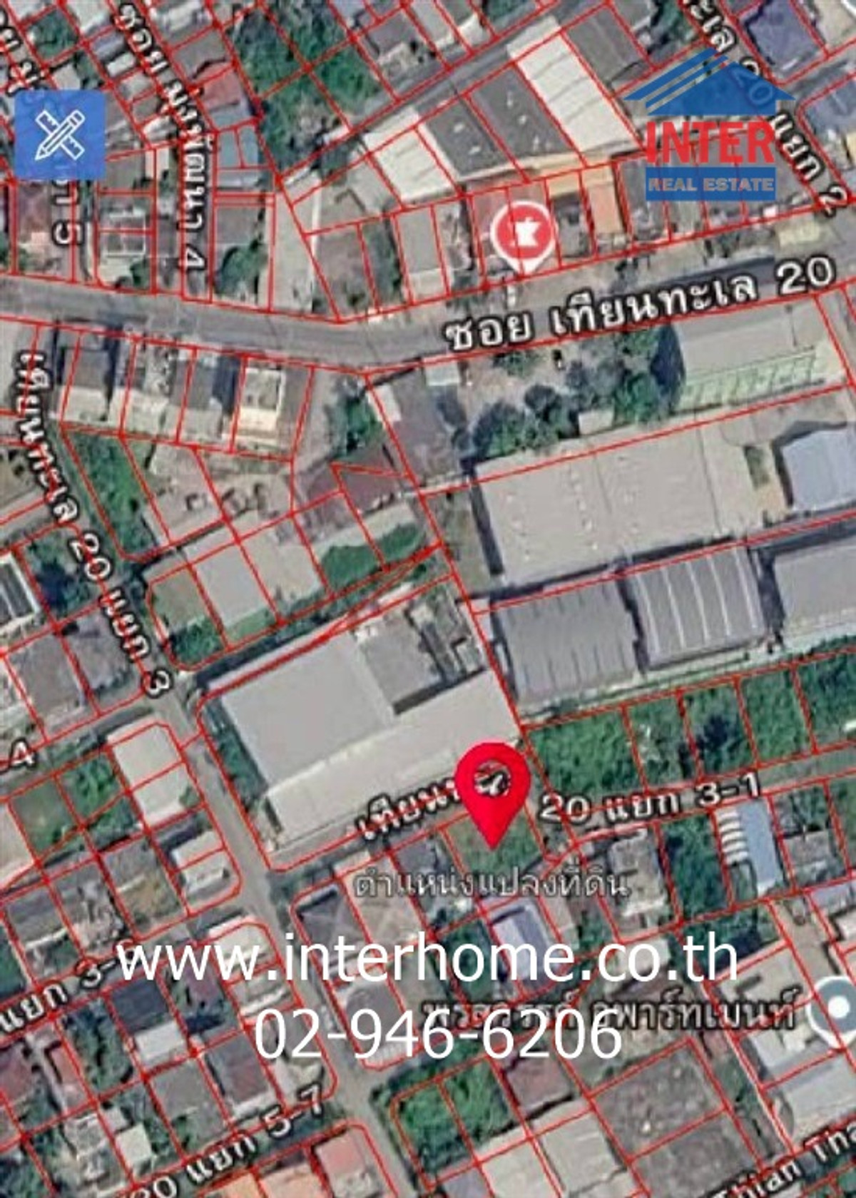 ที่ดินเปล่า 85.3 ตร.ว. ที่ดินเปล่า ซอยเทียนทะเล20 แยก3-1 ถนนบางขุนเทียน ถนนเทียนทะเล20 เขตบางขุนเทียน กรุงเทพมหานคร – รูปที่ 3