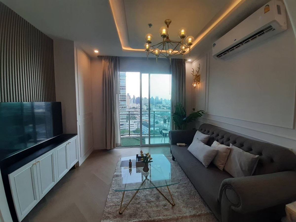 ✨️ครบจบพร้อมอยู่✨️ให้เช่าคอนโด The Bloom Sukhumvit 71 คอนโด 3 ห้องนอน ตกแต่งสวย เฟอร์นิเจอร์ครบ ใกล้ BTS พระโขนงเพียง 400 ม. RW007572 – รูปที่ 2