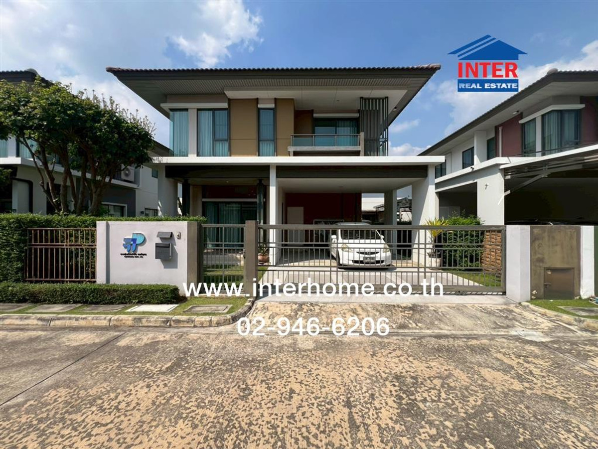 2-story detached house, 51.1 sq m, Burasiri Village, Ratchaphruek 345, near Robinson Lifestyle Ratchaphruek, Ratchaphruek Road, Road No. 345, Pak Kret, Nonthaburi. 2-story detached house, 51.1 sq m, Burasiri Village, Ratchaphruek 345, near Robinson Lifestyle Ratchaphruek, Ratchaphruek Road, Road No. 345, Pak Kret, Nonthaburi.