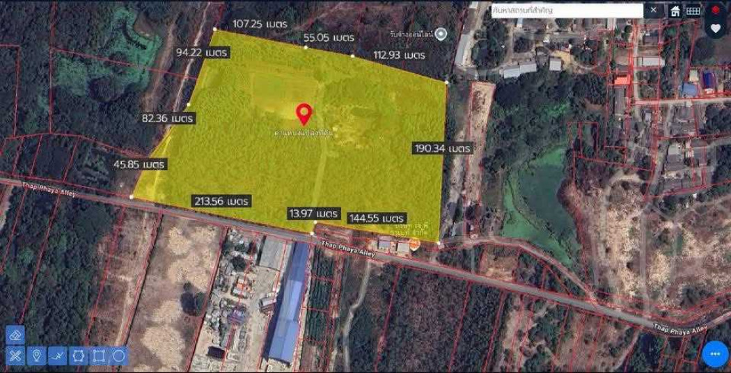 Industrial land for sale, 38 rai 3 ngan 79 square wah, near U-Tapao Airport. Industrial land for sale, 38 rai 3 ngan 79 square wah, near U-Tapao Airport.