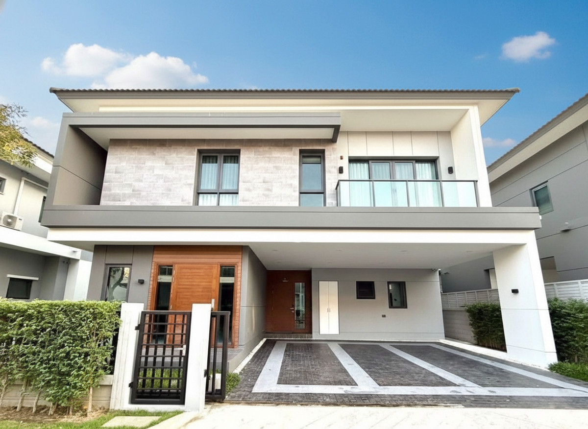For sale/rent, luxury detached house, The City Bangna, new project!