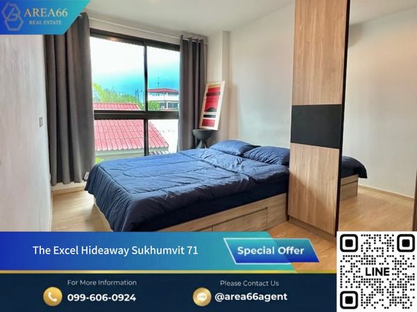 🔥 Nice condo for sale ❗️ Make life easier in the right location, The Excel Hideaway Sukhumvit 71