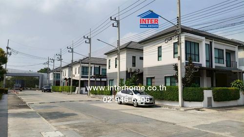 2-story detached house, 37 sq m, Novel Ratchaphruek Village 345 Soi Thetsaban Bang Khu Wat Road No. 345, Ratchaphruek Road, Mueang Pathum Thani, Pathum Thani