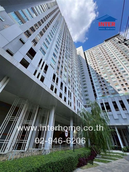 Condominium 26.12 sq m. Aspire Ratchada-Wong Sawang, near MRT Wong Sawang, Soi Bangkok-Nonthaburi 56. Bangkok-Nonthaburi Road Ratchadaphisek Road, Bang Sue District, Bangkok