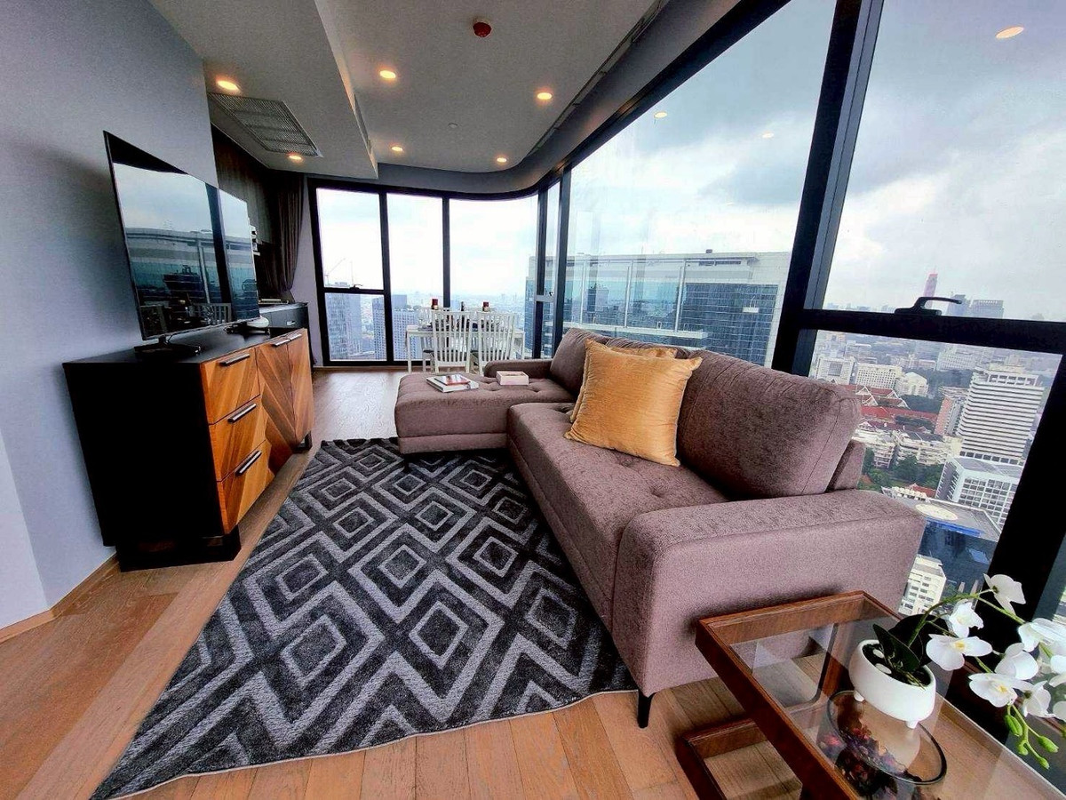 🔥Rent at Ashton Chula Silom 🔥2BR 2BR 🔥65,000🔥63sqm 🔥Floor 45