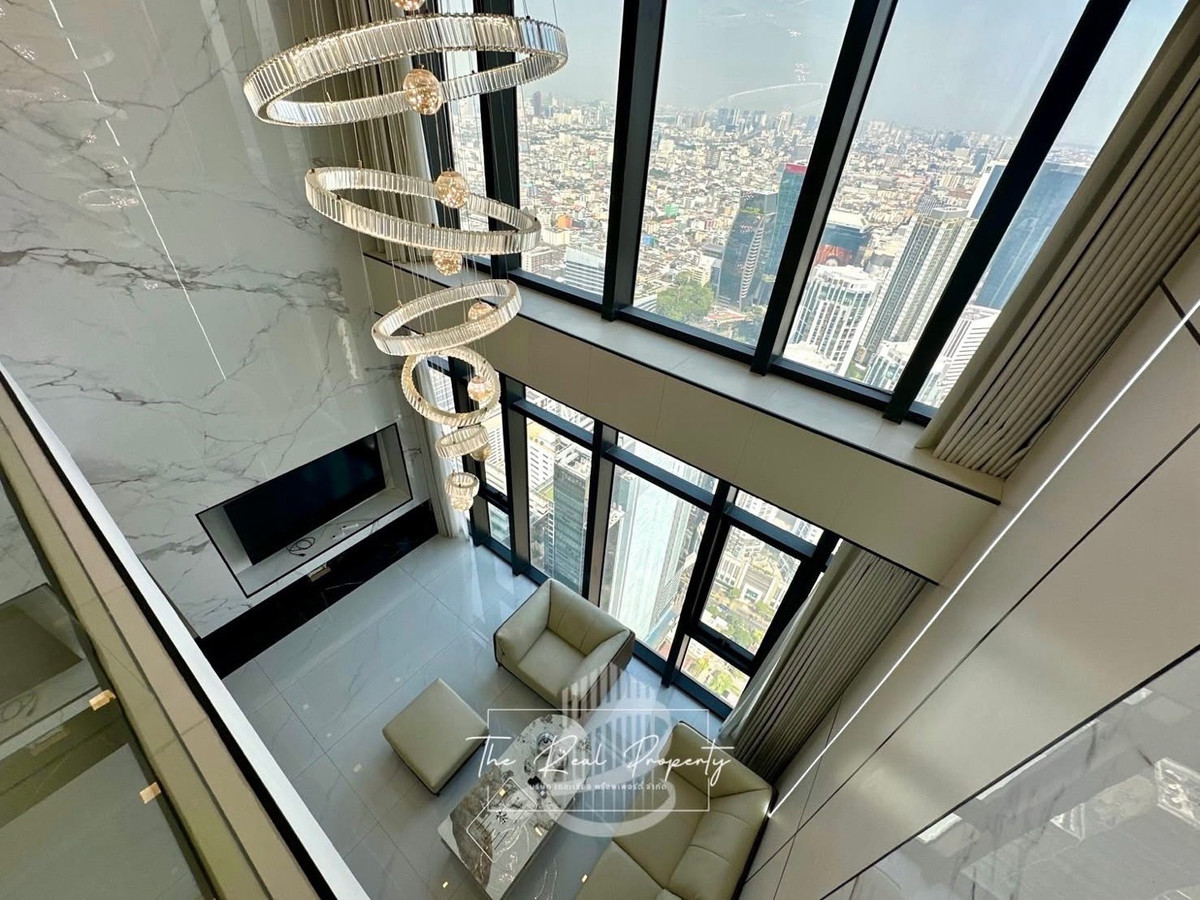🎀ONE9FIVE Asoke-Rama9 🌳Penthouse Duplex 4 bed – รูปที่ 3
