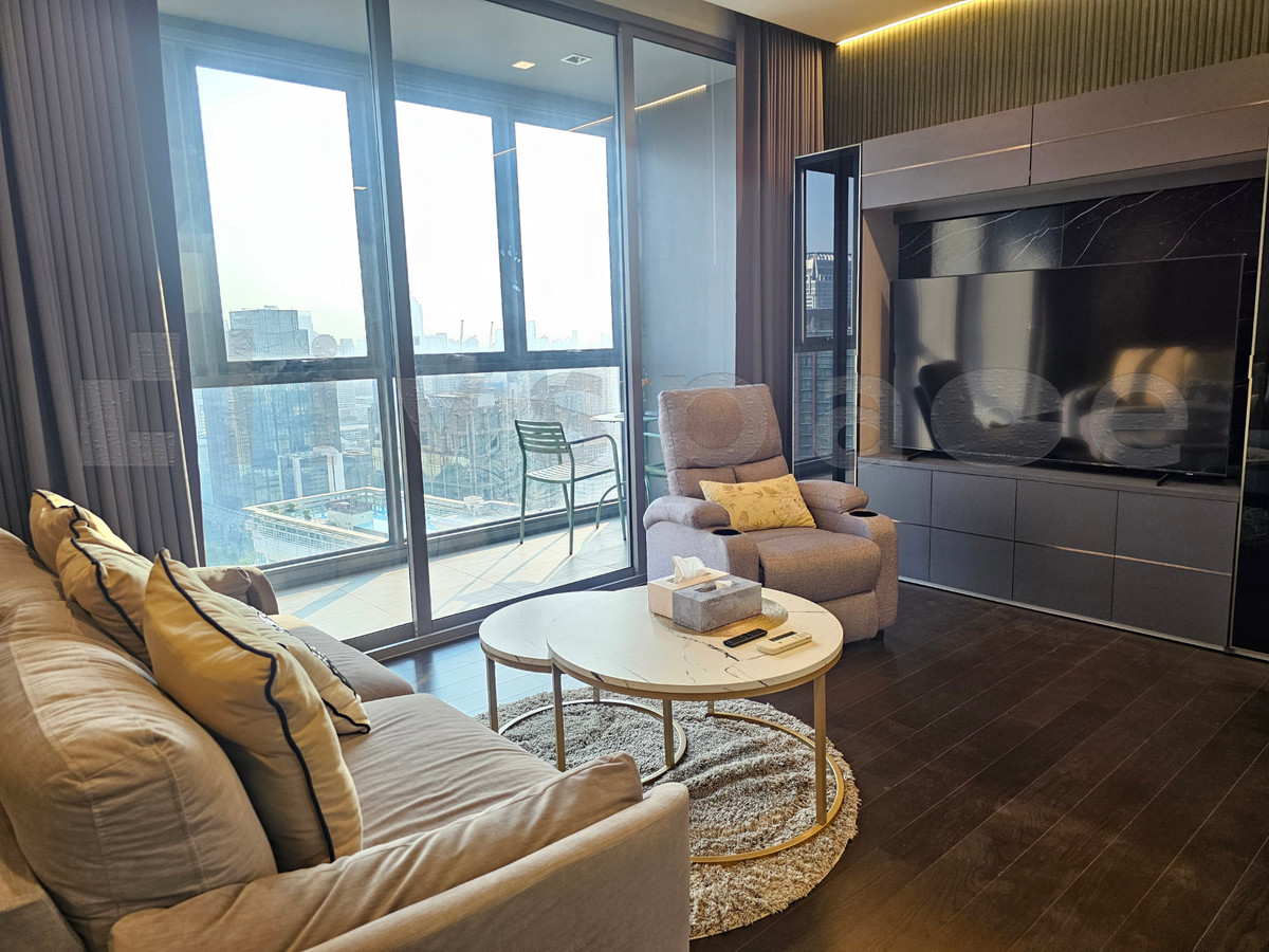 ▚ LG137ツ ให้เช่า: The Line Ratchathewi – 3 Bed 120 ตร.ม. 🏙️✨ Rare Unit! ห้องมุมชั้นสูง ครัวปิด สวยกริบ Master Bedroom วิวสวนโครงการ ราคาดีพร้อมอยู่ – รูปที่ 3