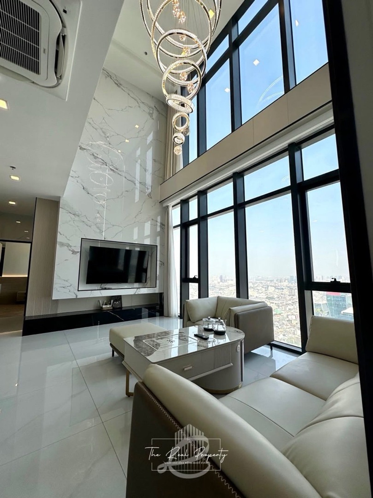 🎀ONE9FIVE Asoke-Rama9 🌳Penthouse Duplex 4 bed – รูปที่ 4