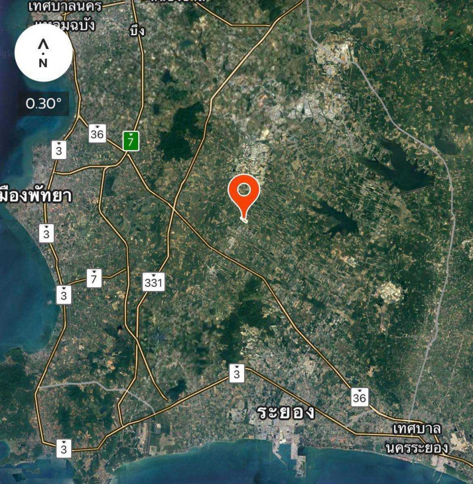 ขาย ที่ดิน ม่วงลายนิคมพัฒนา 109 ไร่ 3 งาน 52 ตรว ติดถนน​ 3376 – รูปที่ 2
