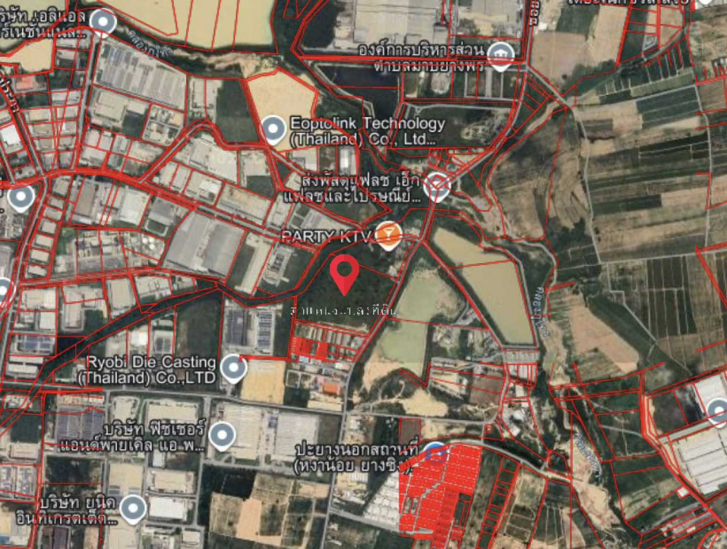 Industrial land for sale, 54 rai 39 sq.wa, zoned purple, adjacent to Amata City Industrial Estate. – รูปที่ 2